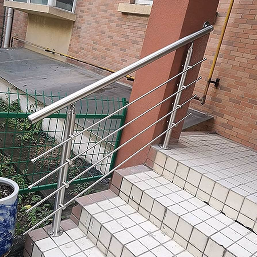 ¿Cuál es el diseño inusual de escaleras con escalones?