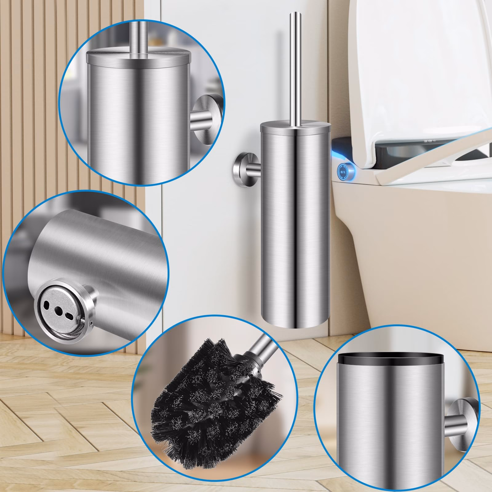 ¿Qué superficies se pueden limpiar con las escobillas WC?