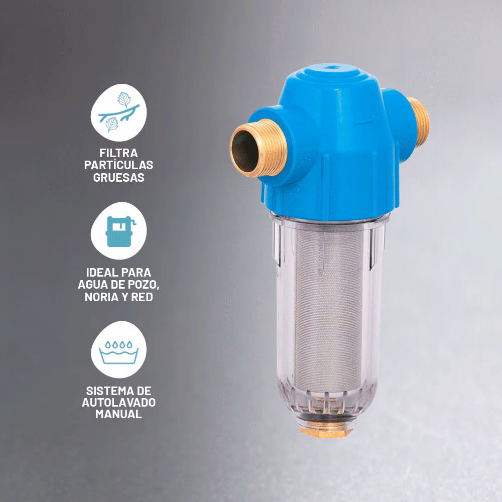 ¿Qué características tiene el filtro isograsa Media Marco inoxidable?