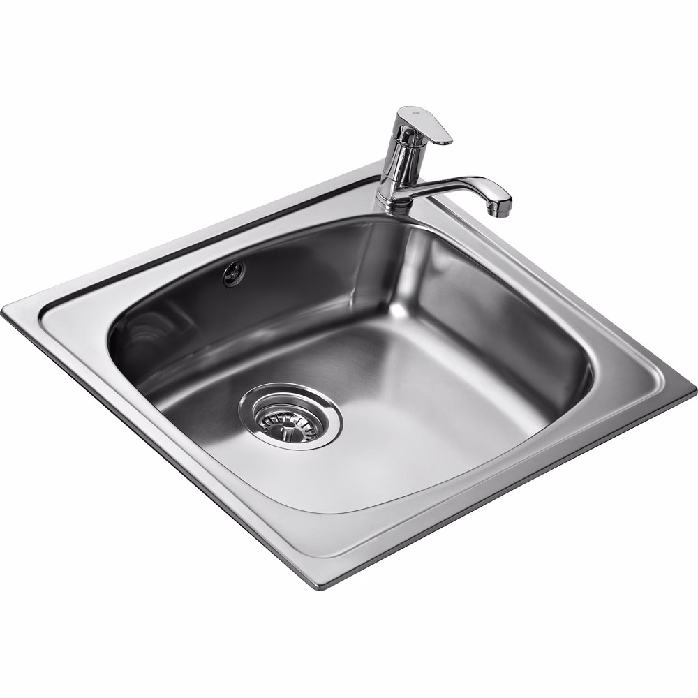 ¿Cómo se sujeta el perfil de los fregaderos encastrados de Teka?