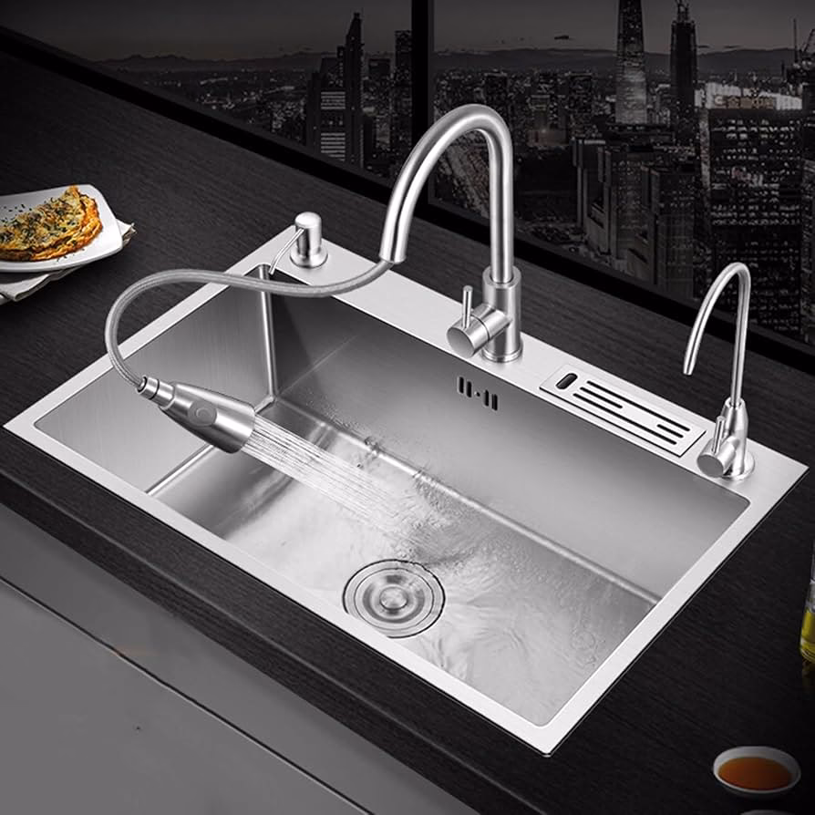 ¿Cómo desinfectar un fregadero de acero inoxidable?