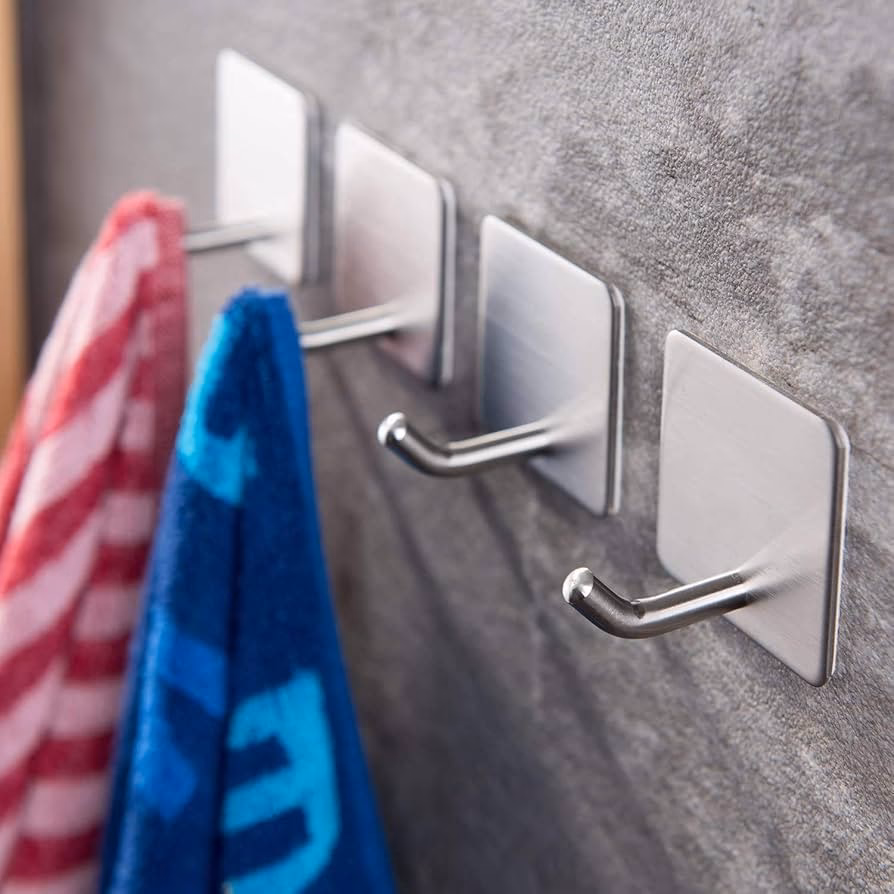 ¿Qué son los ganchos adhesivos para pared?