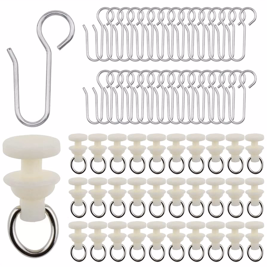 ¿Cuál es la belleza de los ganchos para cortinas?