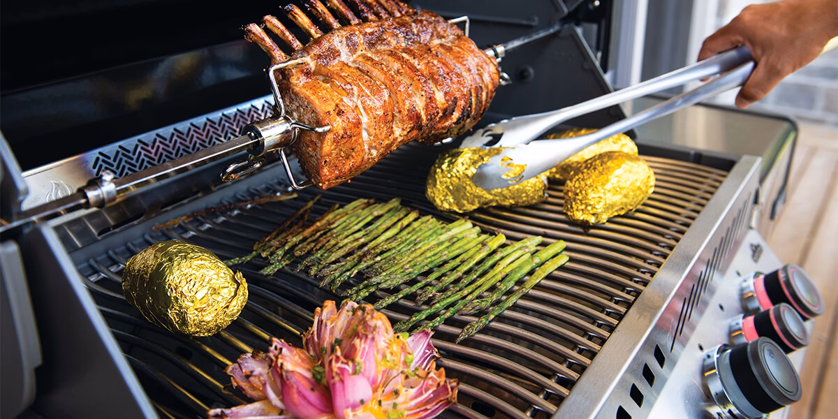 ¿Qué se necesita para usar una parrilla de acero inoxidable?