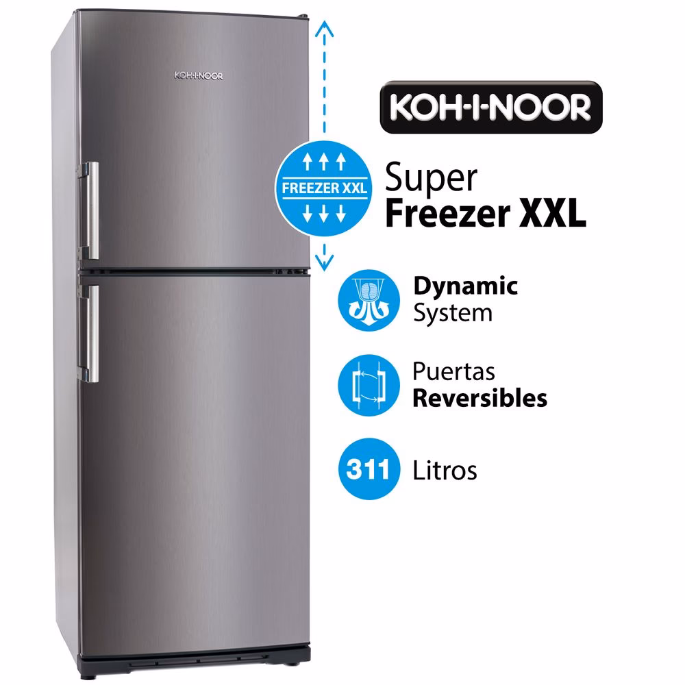 ¿Cuántas piezas tiene una heladera Koh i Noor?