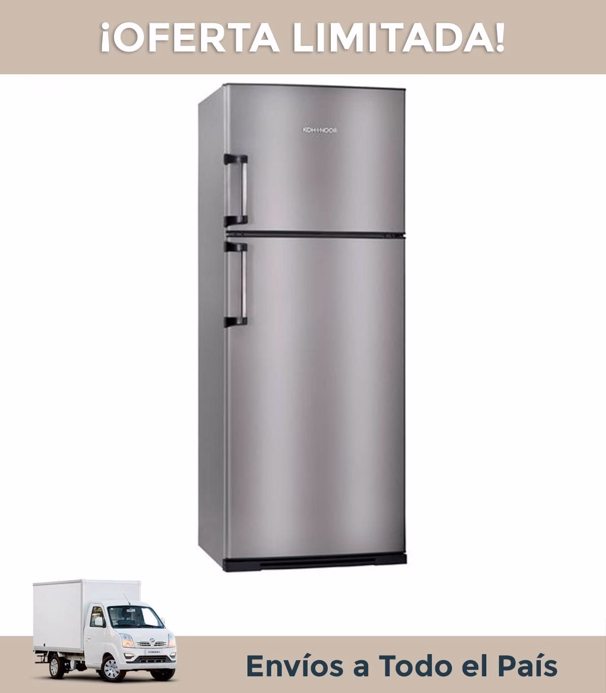 ¿Cuántos litros tiene la helada Koh-i-Noor?