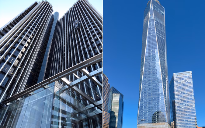 ¿Cuál es el tamaño de la estructura de un edificio de acero inoxidable?