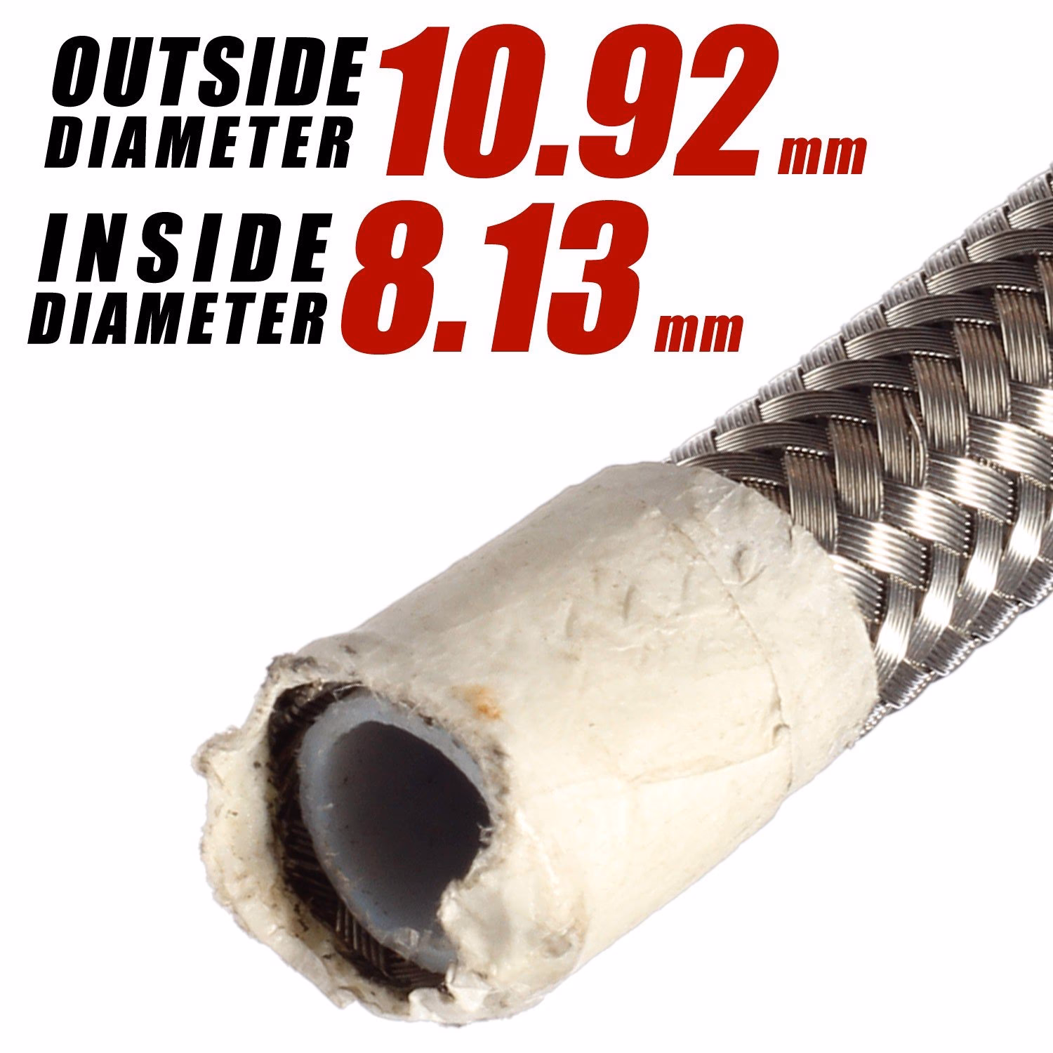 ¿Qué es una manguera teflón liso y malla inoxidable alta presión?