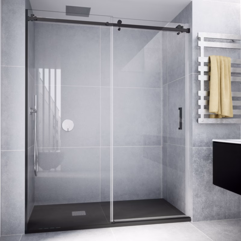 ¿Cómo ahorrar espacio con una mampara de baño en acero inoxidable?