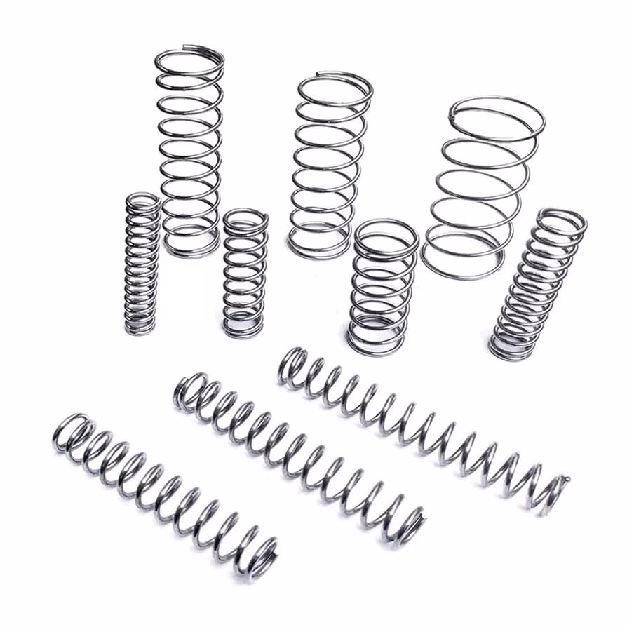 ¿Cómo se fabrican los resortes de acero?