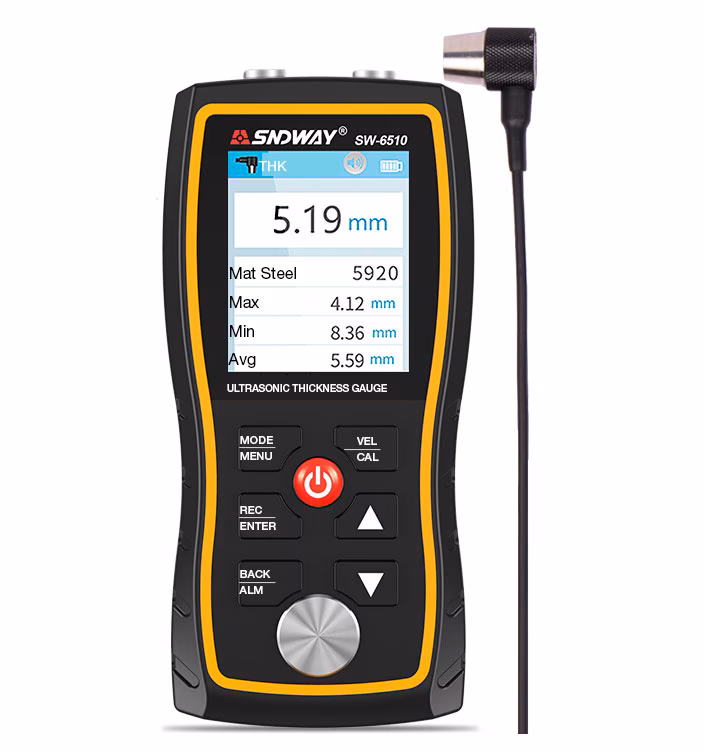 ¿Qué es un medidor de espesores por ultrasonidos?