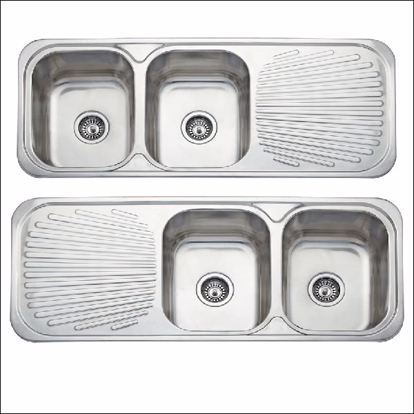 ¿Cuáles son las medidas de una mesada de acero inoxidable?