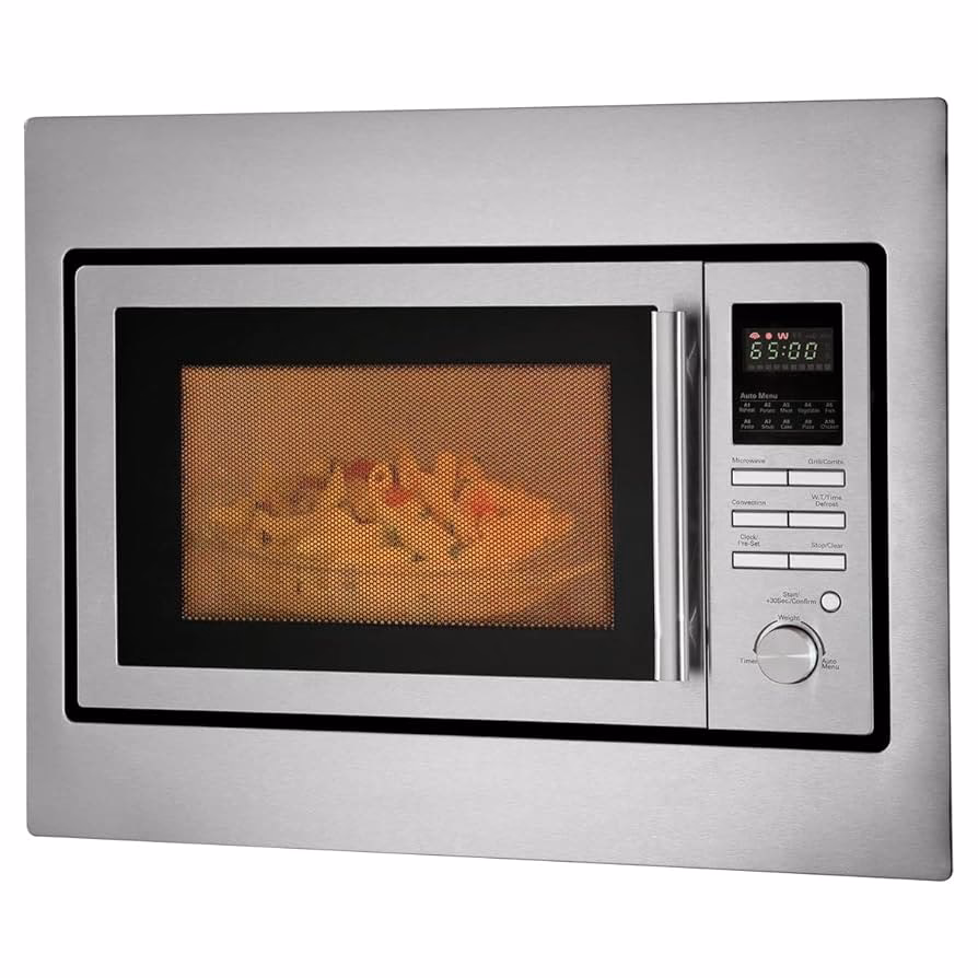 ¿Cuántos Watts tiene un microondas acero inoxidable?