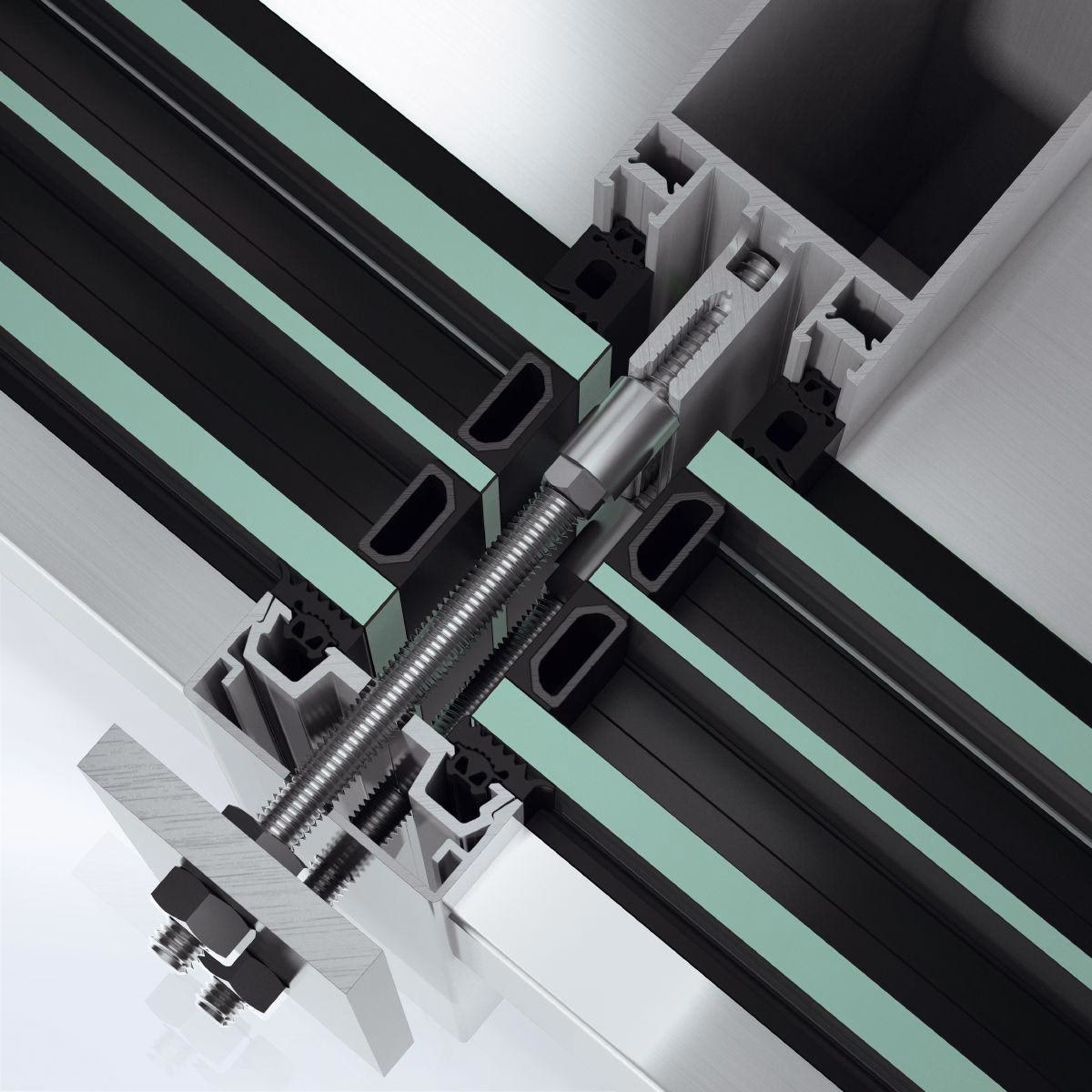 ¿Qué es un muro de cortina de vidrios?