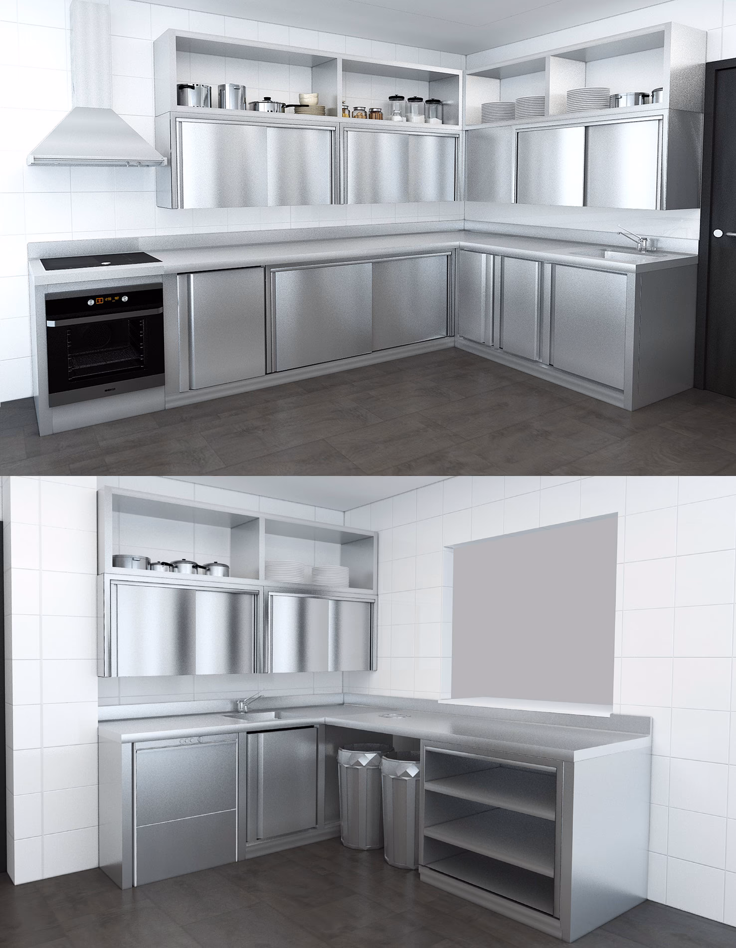 ¿En qué sectores fabrica inoxsancaz mobiliario en acero inoxidable?