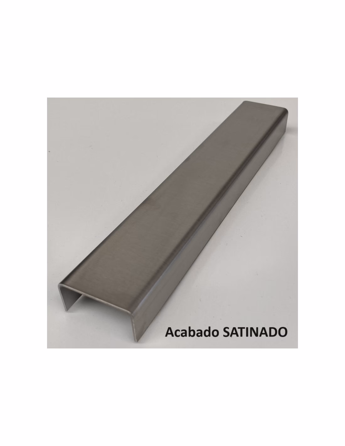 ¿Qué longitudes están disponibles para el perfil de acero inoxidable?