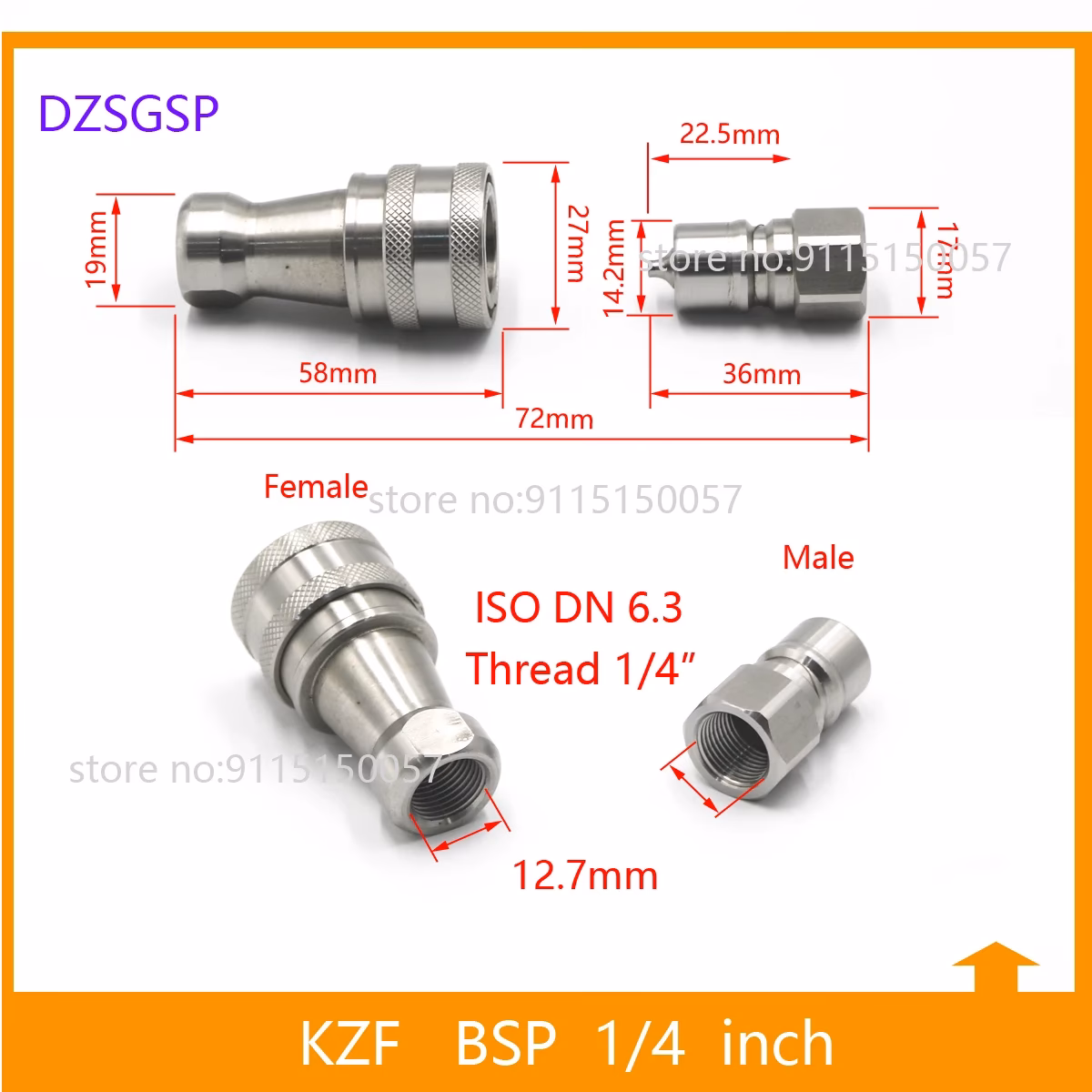 ¿Cuál es el grado de acero inoxidable?