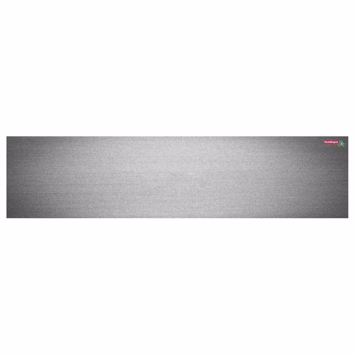 ¿Cuántos pliegues tiene un panel de acero inoxidable?