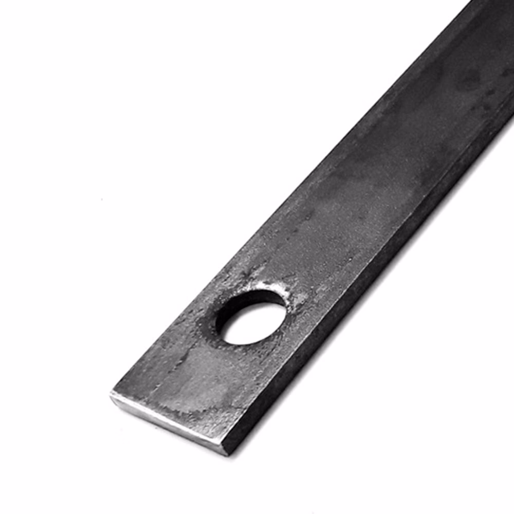 ¿Cuál es el tamaño máximo de una plancha de acero perforada?