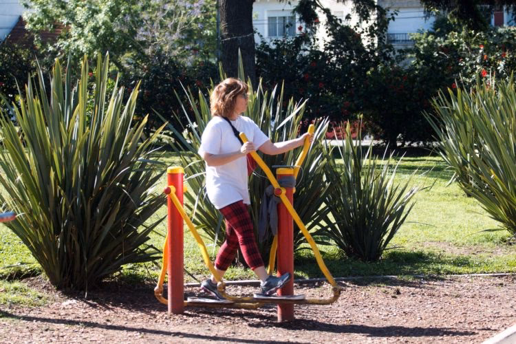 ¿Cuántos metros cuadrados tiene una posta aeróbica?