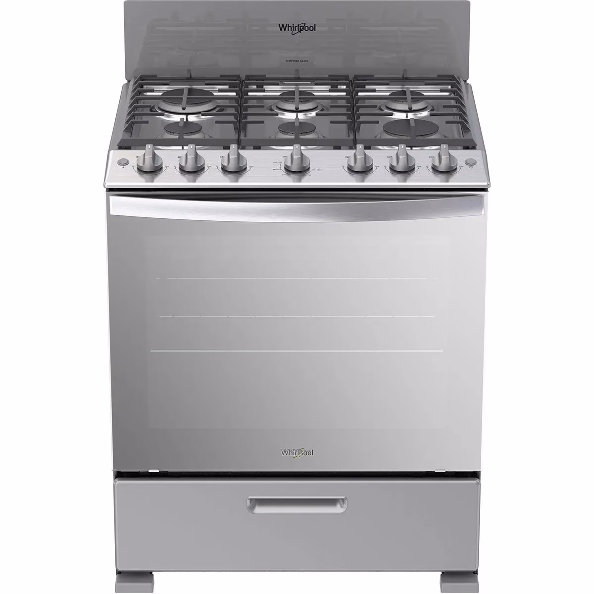 ¿Cuánto cuesta una cocina Whirlpool 4 hornallas acero inoxidable?