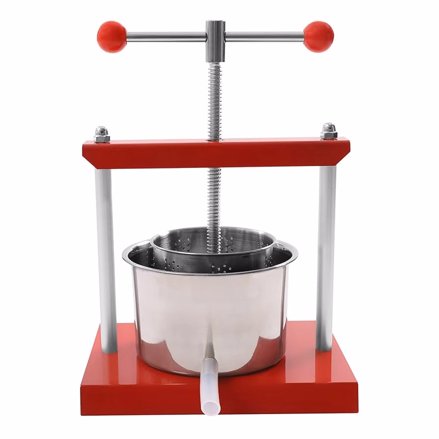 ¿Qué es una prensa de vino?