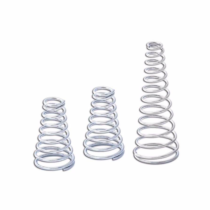 ¿Qué es un resorte cónico?