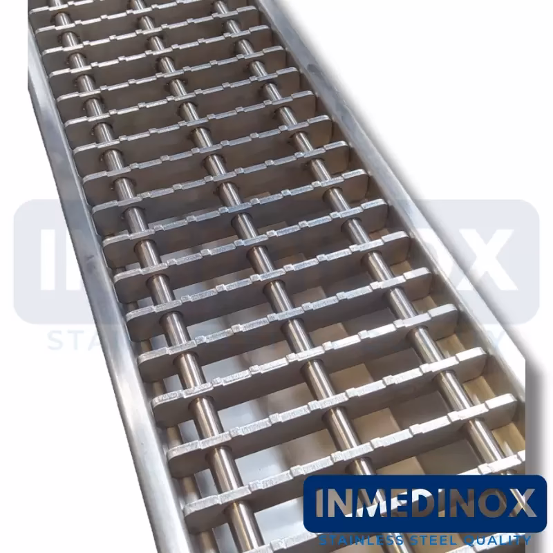 ¿Qué es una rejilla industrial antiderrapante?