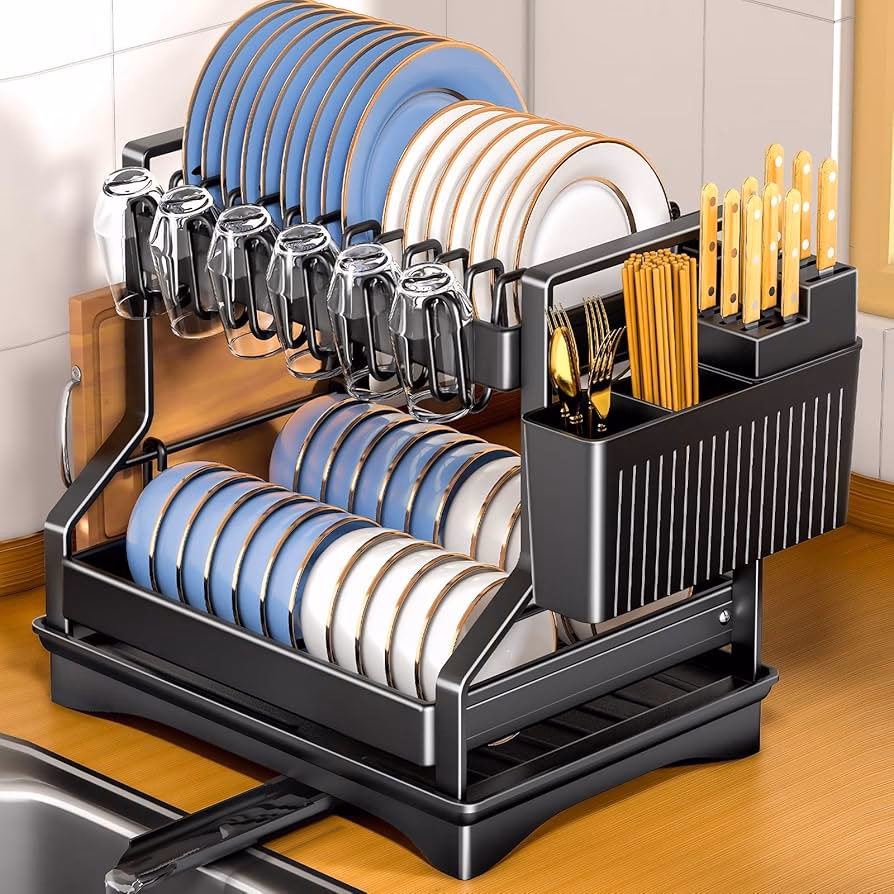 ¿Qué son los secadores de platos perforados?