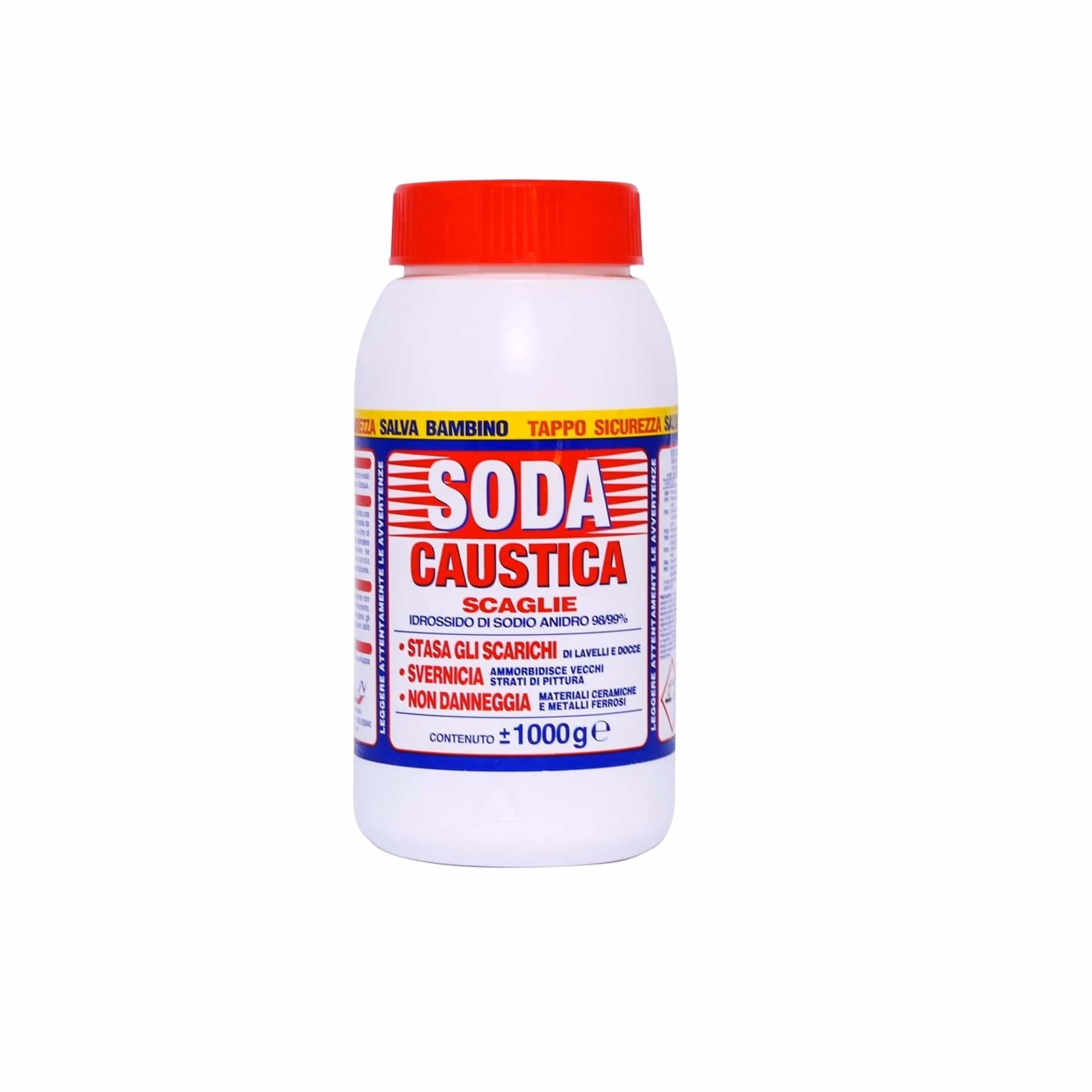 ¿Cómo limpiar una tubería con sosa cáustica?