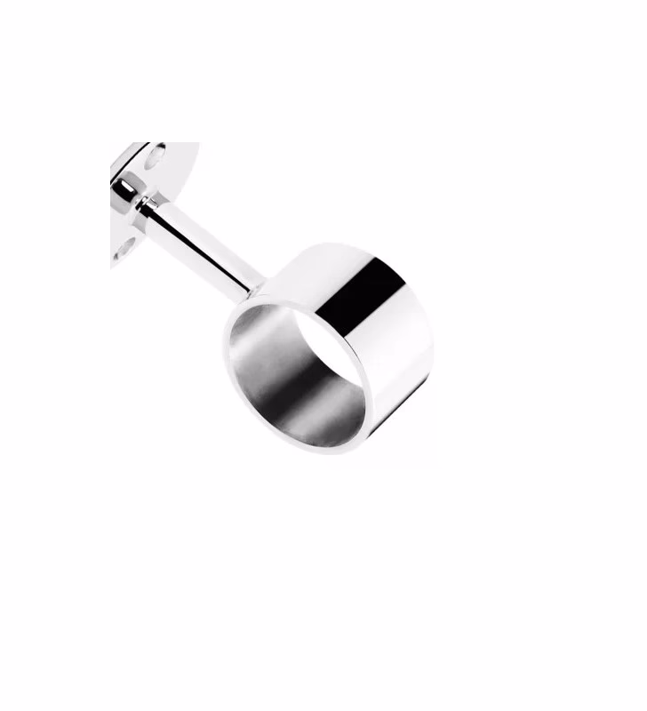 ¿Qué es el soporte lateral para recibir tubo pasamanos?