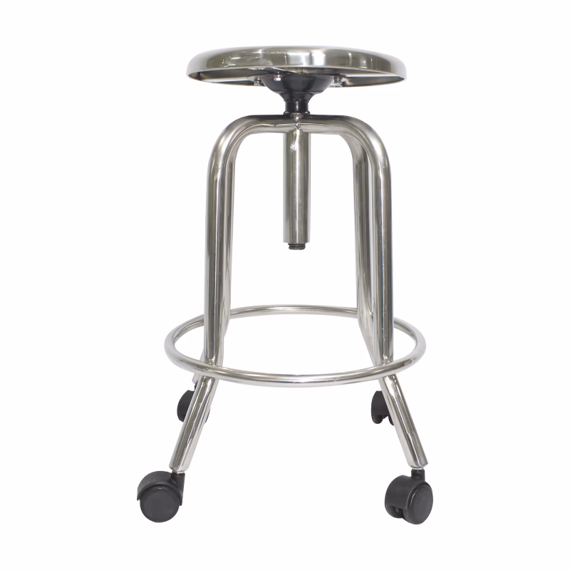 ¿Qué es un taburete de acero inoxidable?