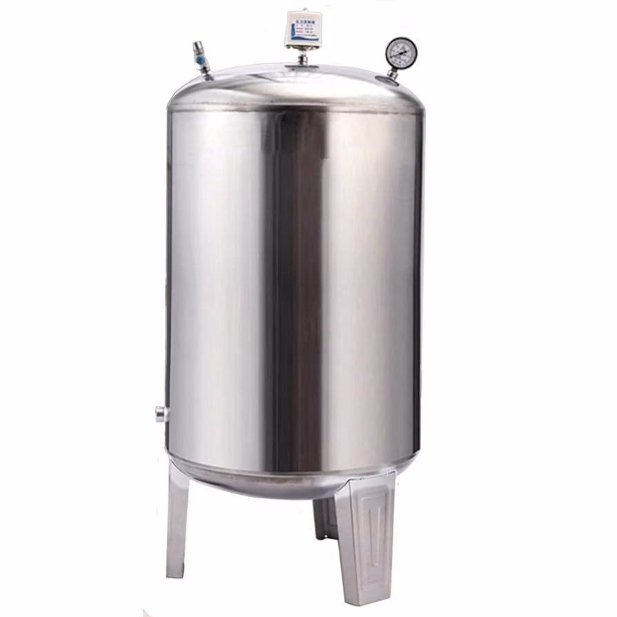 ¿Cuáles son los diferentes tipos de tanques de presión de acero inoxidable?