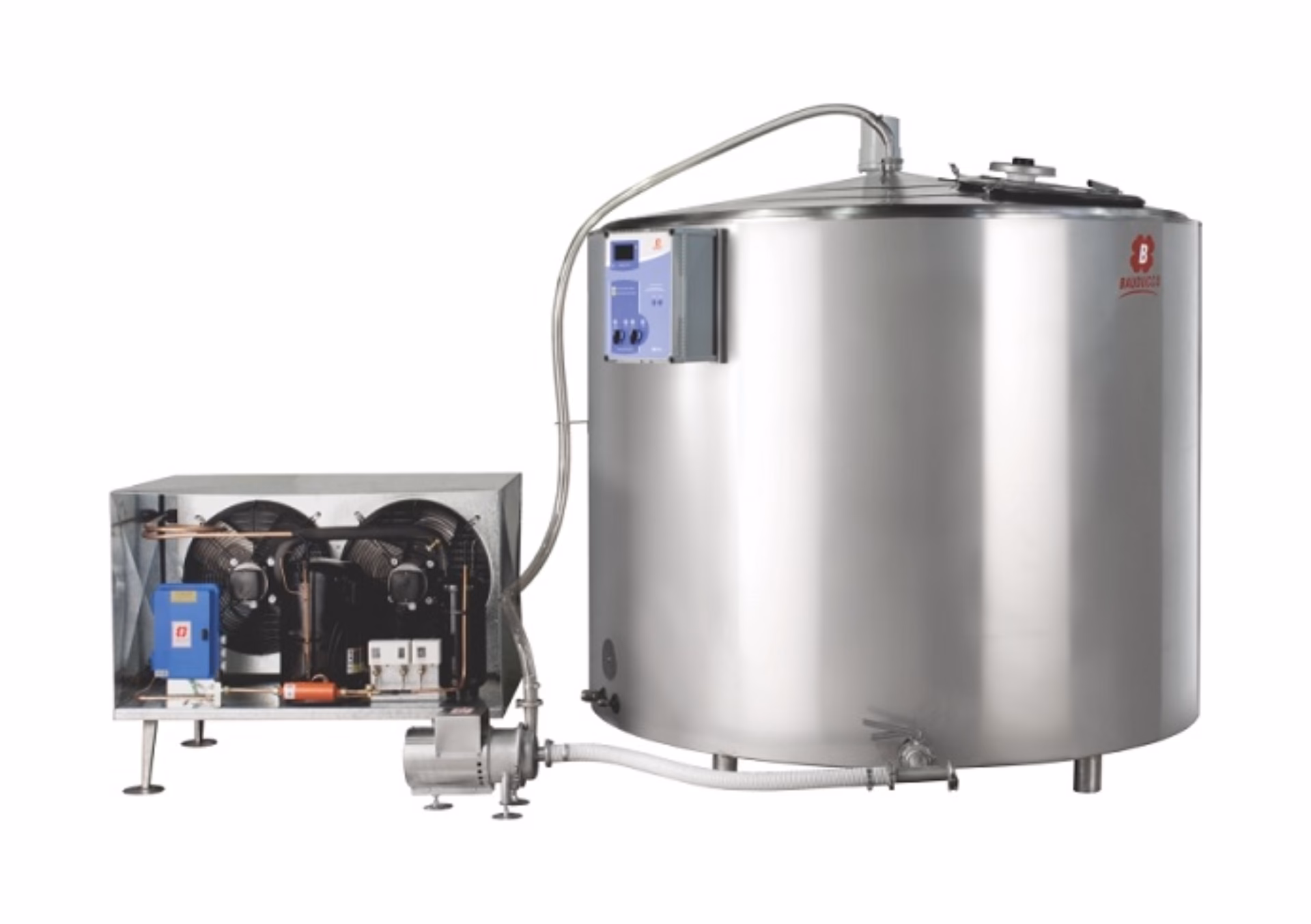 ¿Quién fabrica los tanques de enfriamiento de leche en acero inoxidable?