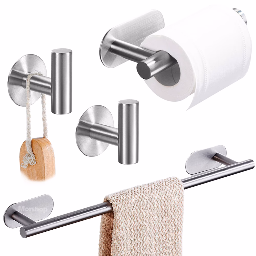 ¿Qué es el toallero de barra adhesivo de cm baños?