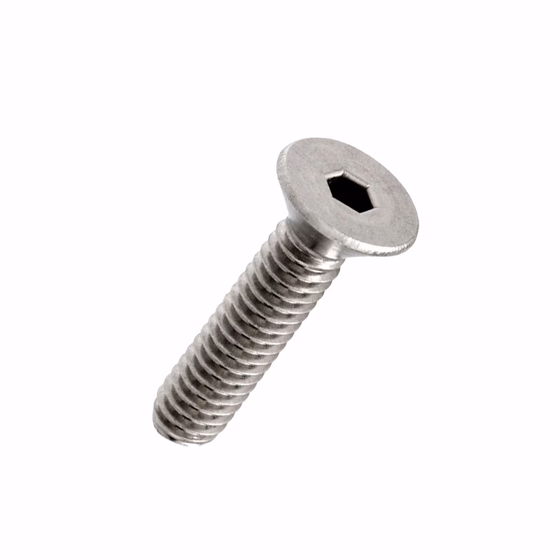 ¿Qué es un tornillo de Cabeza fresada?