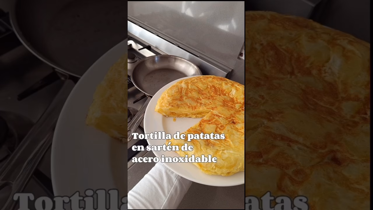 ¿Qué son las sartenes de acero inoxidable?