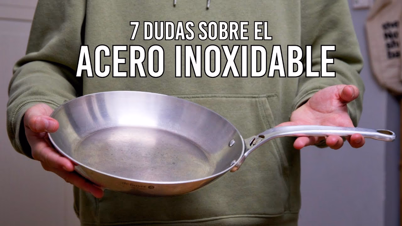 ¿Cómo evitar que los alimentos se peguen en sartenes de acero inoxidable?