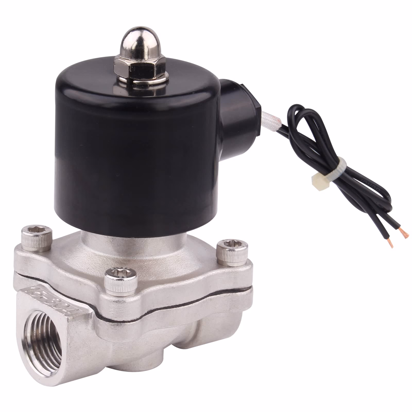 ¿Qué es una electroválvula de acero inoxidable?