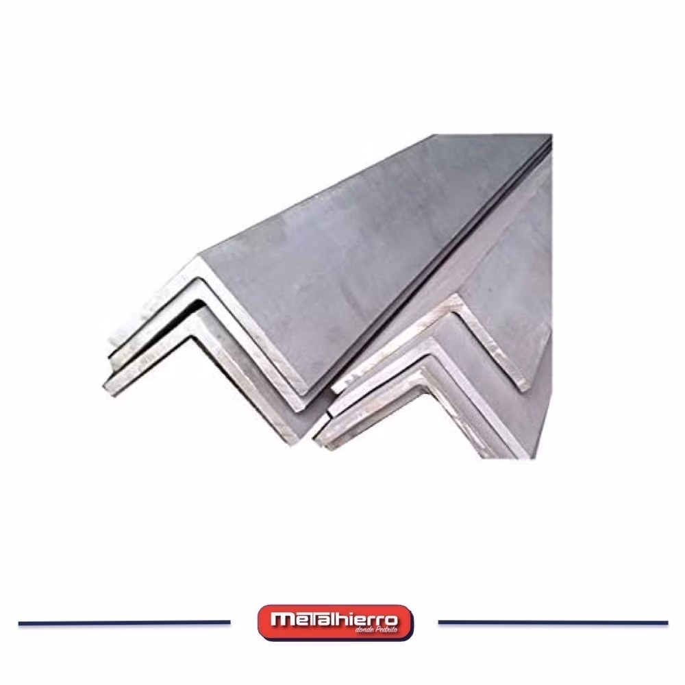 ¿Cuál es el espesor de la pared del ángulo de acero inoxidable 316?