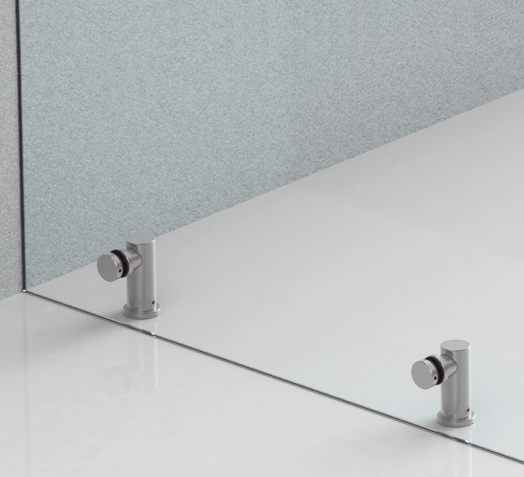 ¿Qué es un herraje para vidrio templado?